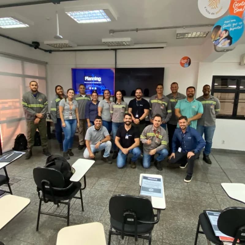Turmas realizadas · Porto do Açu