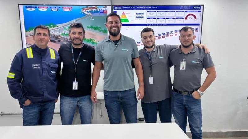 Turmas realizadas · CSN · Porto Tecar